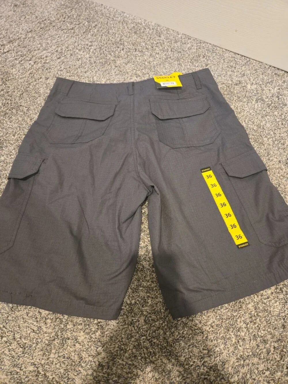 NWT Stanley Gray Cargo Shorts 36